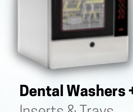 Dental Washers with Inserts and Trays